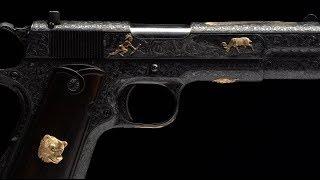 3 Master Engraved Colt Pistols