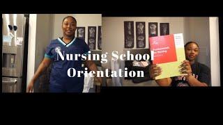 Nursing School Orientation | Try on Scrubs, Nursing Skills Bag and More !