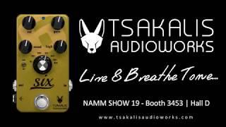 Tsakalis AudioWorks - Six B.O.D. Pedal  - NAMM 2019