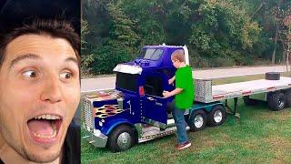 Paluten REAGIERT auf 7 COOLSTE AUTOS FÜR KINDER