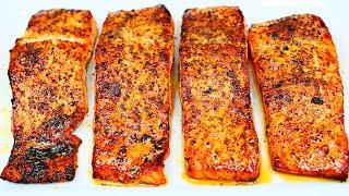 Best Ever Baked Salmon Recipe with Lemon Pepper Butter - Easy Salmon Recipe