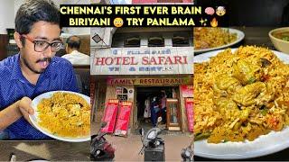 Chennai's 1st Ever Brain  Biriyani  | Food Review Tamil | Peppa Foodie