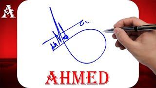 Ahmed Name Signature Style | A Signature Style | Signature Style of My Name Ahmed
