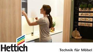 Hettich fittings make your kitchen work beautifully