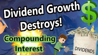 Compounding Dividend Growth Investing VS Compounding Interest (Why It Matters for YOUR Retirement)