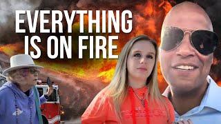 SCIENTOLOGY RECAP: LA IS ON FIRE! PLUS Scientology Audit Streets LA BIG WIN