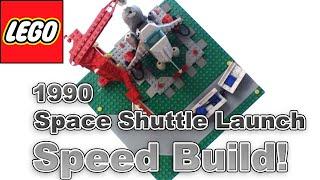 Speed Build & Review: LEGO 1990 Space Shuttle Launch | 1682