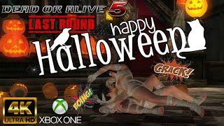 DOA5LR - Halloween mummy fight! Mila vs Momiji, 4K 60fps