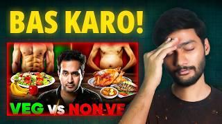 Why Gaurav Thakur is WRONG About Veg vs Non-Veg Diet | Response to @GetSetFly