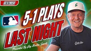 MLB Picks Today 8/1/2024 | FREE MLB Best Bets, Predictions, and Player Props!