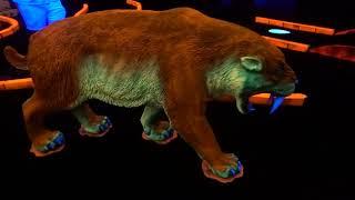 Jurassic Blacklight Mini Golf - Full Walk Thru