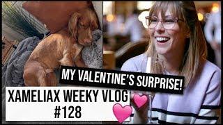 My Valentine's Day Surprise! | xameliax Weekly Vlog #128