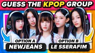 GUESS THE KPOP GROUP  Most Famous Kpop Groups | KPOP QUIZ 2024 