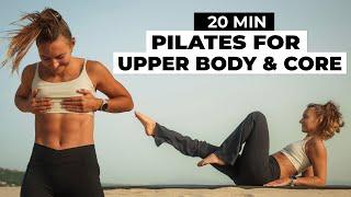 20 MIN Pilates Workout for UPPER BODY & ABS | No equipment | Rasa Is