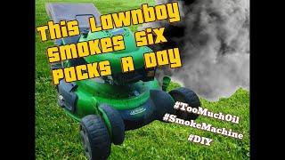 Here's Why Your Lawn Mower Is Smoking (And How To Fix It)