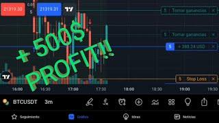 Trader Tenerife!!! 530$ de Profit con Scalping en Zona Lateral en Temporalidad de 3 Minutos!! Like!!