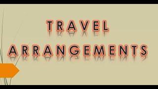 Diane Mancio Presentation about Travel Arrangement