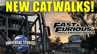 NEW Catwalks Installed! | Fast & Furious Construction Update | Universal Studios Hollywood!