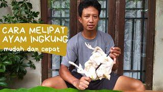 Cara Melipat Ayam Ingkung Mudah dan Cepat