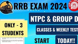 RRB NTPC & GROUP D EXAM 2024 | BEST CLASSES & TEST BATCH TAMIL | #ntpc #ntpc_tamil #rrb_tamil