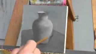 Greg Storer Oil Painting Demonstration, "Vase"