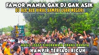 ‼️ HAMPIR TERJADI RICUH DI KERAMEAN PENONTON FAMOR MANIA FULL PADAT || SASAK DJ VERSI ALE-ALE