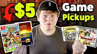 $5 Switch Games?! | April 2024 Game Pickups