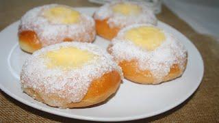 Skoleboller | Norwegian Custard buns | Custard bun | Paradise cloud