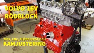 Volvo 16v Rödblock. Bygger Longblock