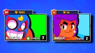 RANK 30 CURSED El Primo Account (Power 7) | Pro Gameplay