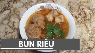 How to Make BUN RIEU | Vietnamese Crab Noodle Soup | Philippines