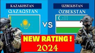 NEW! Kazakhstan vs Uzbekistan Military Power Comparison 2024