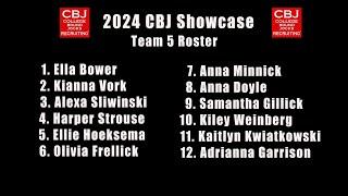 2024 CBJ Showcase Game 3