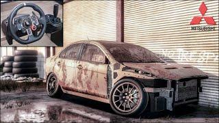 Rebuilding a Mitsubishi Lancer Evolution X - NFS HEAT - LOGITECH G29 Gameplay.