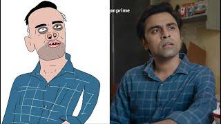 Panchayat Season 3 trailer drawing meme || Jitendra Kumar || Neena Gupta || Raghubir Yadav