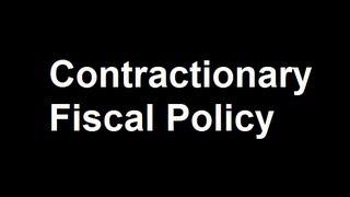 Contractionary Fiscal Policy