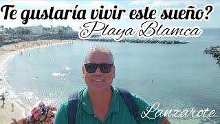 PLAYA BLANCA, localidad del sur de LANZAROTE. Espectacular!!