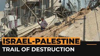 Israeli forces destroy parts of occupied West Bank town in raid | Al Jazeera Newsfeed