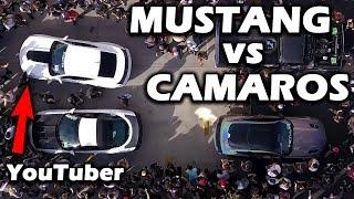 MUSTANG DESTROYS YOUTUBER LETHALGARAGE & COMPETITION! CRAZY REV BATTLE!