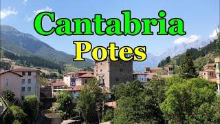 [[SPAIN-POTES]] Walking inside Potes town of Cantabria  30/JUL/2020 02:00 pm