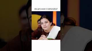 Are girls weak in mathematics?  #shorts #motivation