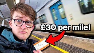 I Bought the WORST VALUE Train Ticket in the UK