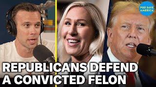 Republicans Say Convicted Felon Trump Is the Real Victim, MAGA Supporters Threaten War & Violence