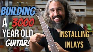 How To Make An Acoustic Guitar Ep. 38 (Installing Inlays)