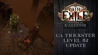 Caustic Arrow Trickster Level 82 Update | Path of Exile