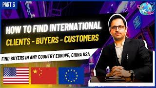 How to Find Buyers & Customers  for Your Import-Export Business | (Urdu/Hindi)