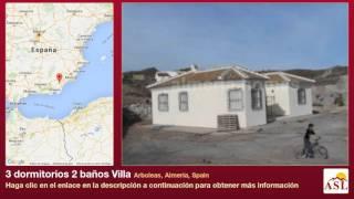 3 dormitorios 2 baños Villa se Vende en Arboleas, Almeria, Spain