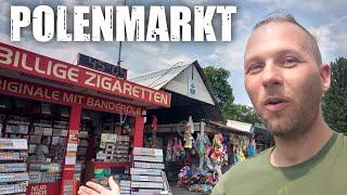 Auf dem Polenmarkt, das Paradies des armen Deutschen