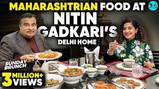 Sunday Brunch With Nitin Gadkari & Kamiya Jani Over Vadapav & Chinese Food | EP 123 | Curly Tales