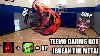 TEEMO DARIUS BOT LANE! [BREAK THE META]